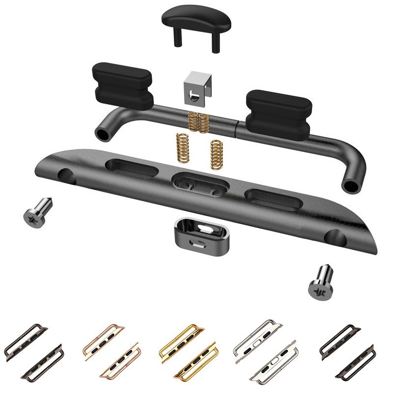 Stainless steel connector colorful for iWatch 38mm/42mm