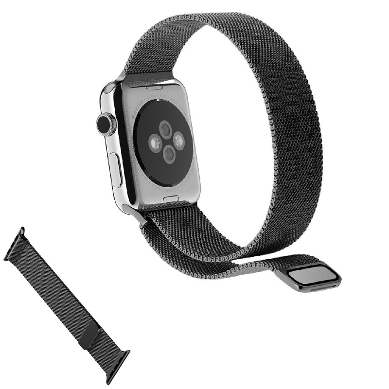 Milanese loop magnetic metal Apple watch band