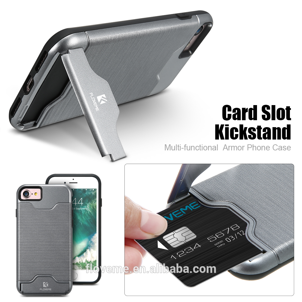 FLOVEME Brand 2 In 1 Phone Accessories Mobile Shell For Samsung Galaxy S8 Stand Phone Cover Case