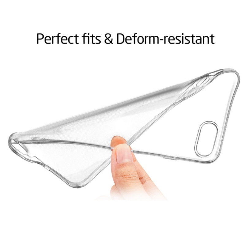 Slim pu case for iphone 8 mobile phone shell,soft and clear cell phone case wholesale