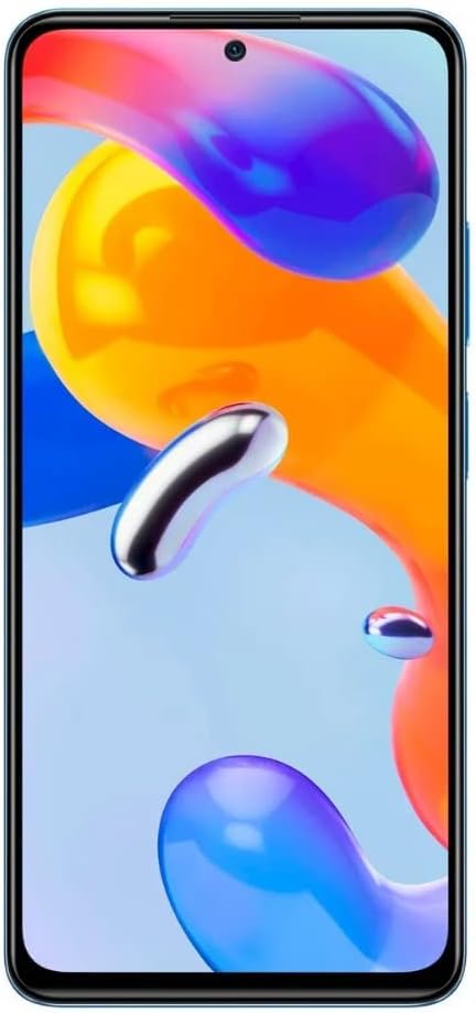 Xiaomi Redmi Note 11 Pro 5G + 4G Volte 128GB + 6GB Factory Unlocked 6.67" 108MP Camera Night Mode (Not Verizon Sprint Boost Cricket Metro At&T) + (w/Fast Car Charger Bundle) (Atlantic Blue)